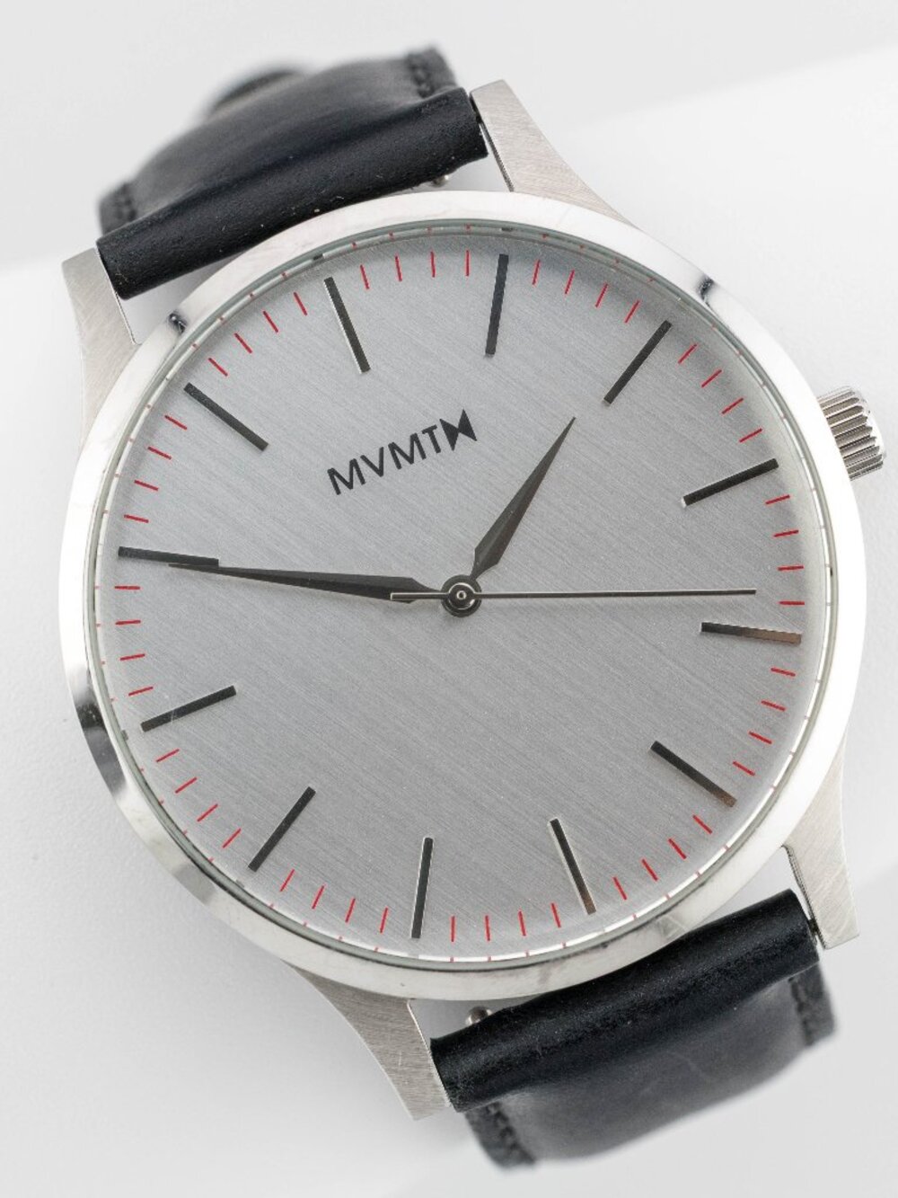 MVMT T01 Genuine Leather Band Quartz Analog Men's Watch New Battery